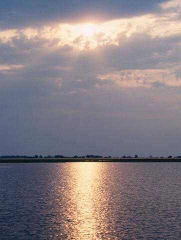 image Atardecer en el río Chobe, Botswana