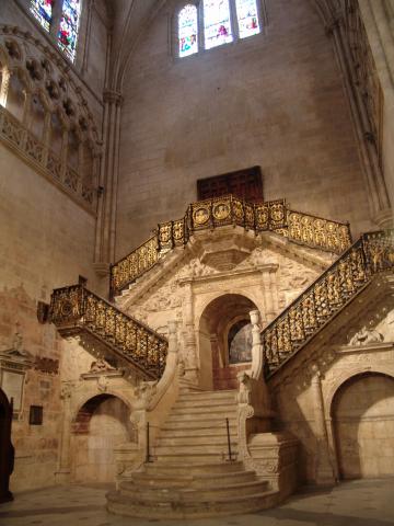 image Escalera dorada, Catedral de Burgos