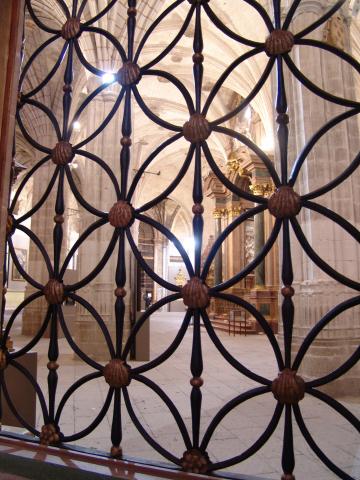 image Detalle de una reja de la Catedral de Cuenca
