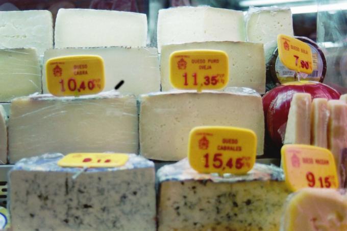 image Mostrador de quesos