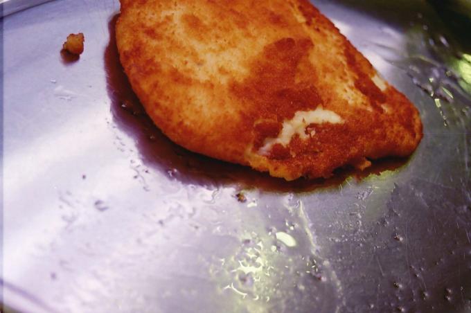 image Filete de pollo empanado