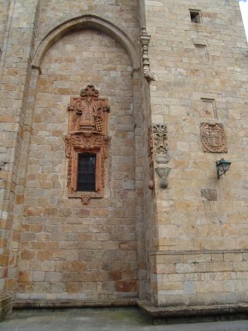 image Detalle de la fachada de la Catedral de Mondoñedo, Lugo