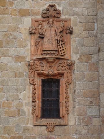 image Detalle de la fachada de la Catedral de Mondoñedo, Lugo