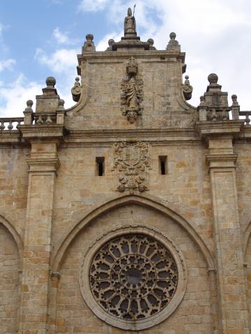 image Rosetón de la Catedral de Mondoñedo, Lugo