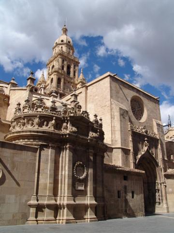image Vista lateral, Catedral de Murcia