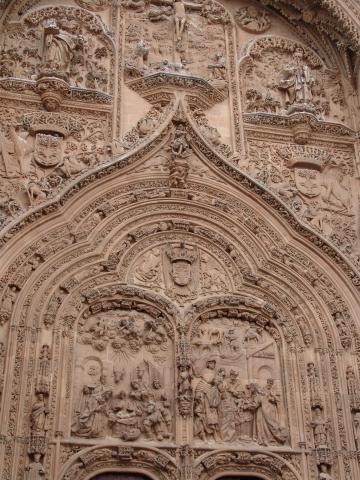image Detalle fachada, Catedral Nueva de Salamanca
