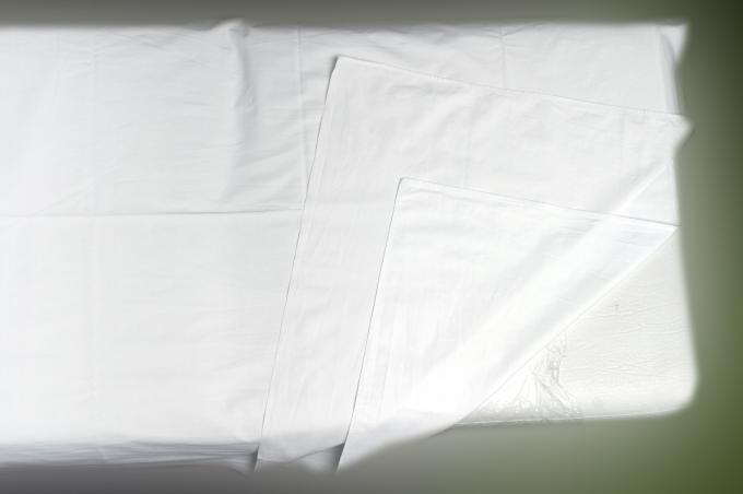 image Masaje de sales: colocación doble sabanilla