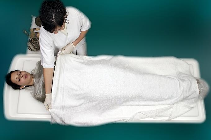 image Envolturas de arcillas y algas: tiempo de exposición de la envoltura