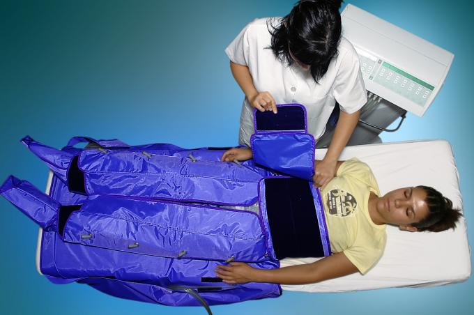 image Presoterapia: colocación de complemento en abdomen