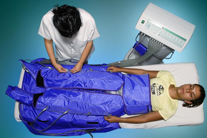 image Presoterapia: conexión de tubos