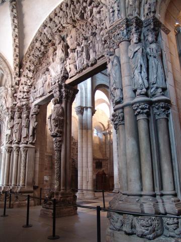image Pórtico de la Gloria, Catedral de Santiago de Compostela, A Coruña