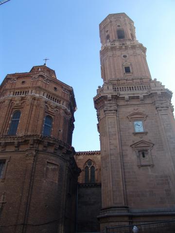 image Torre y cúpula de la Catedral de Tudela, Navarra