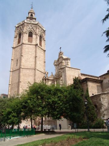 image Fachada y torre, Catedral de Valencia