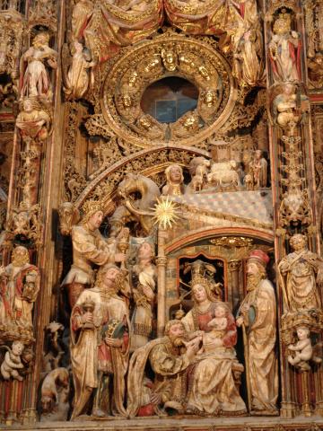 image Detalle Retablo Mayor, Seo de Zaragoza