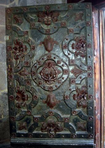 image Herraje de puerta de la catedral de Vic, Barcelona, Cataluña