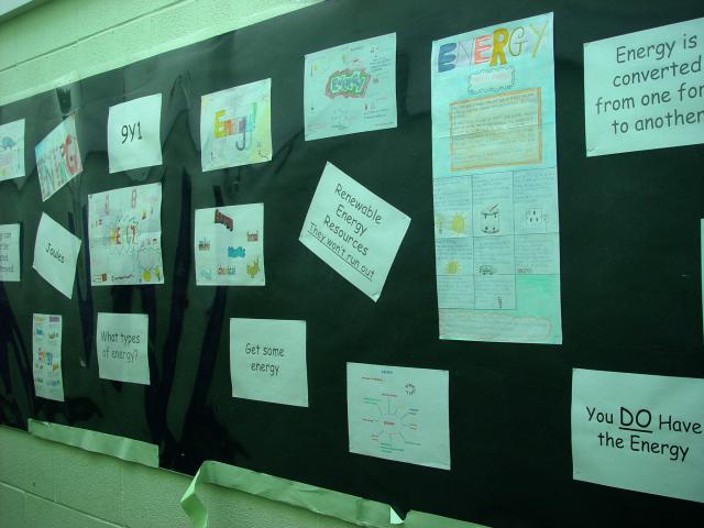 image Exposición de trabajos de ciencias