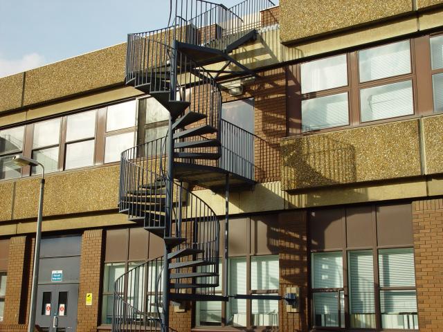 image Escalera de incendios