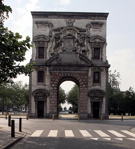 image Waterpoort op de Gillisplaats-Vlaamsekaai, Amberes, Bélgica