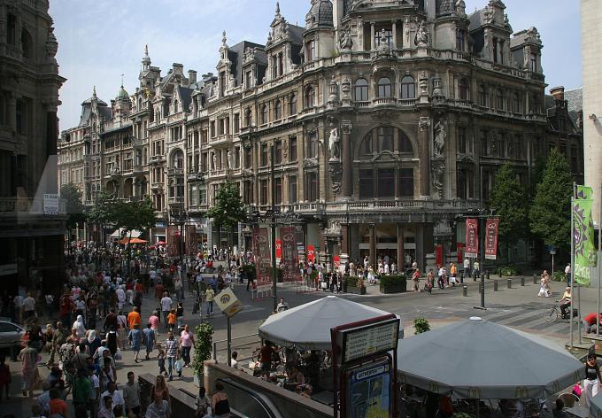 image Casas del siglo XIX en De Meir, Amberes, Bélgica