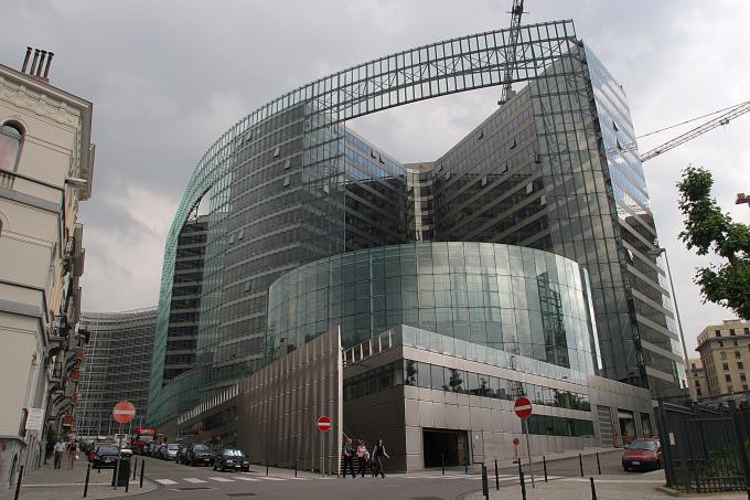 image Arquitectura moderna en Bruselas, Bélgica