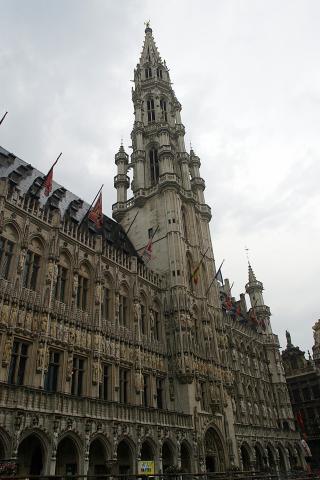 image El Ayuntamiento en la Grand Place, Bruselas, Bélgica