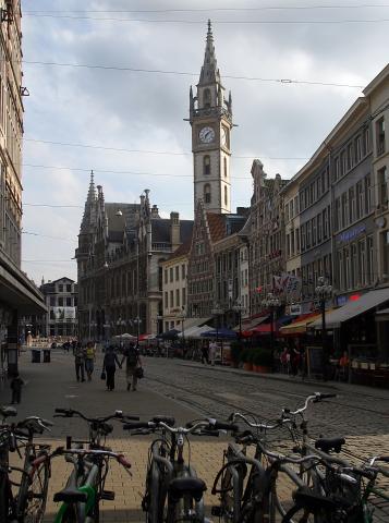 image El Korenmarkt, Gante, Bélgica