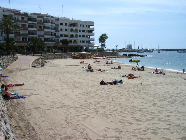 image Playa de Santa Eulalia del Río, Ibiza, Islas Baleares