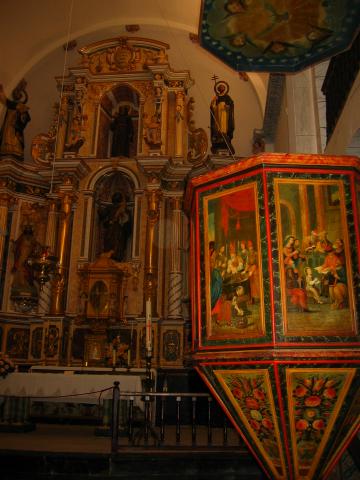 image Altar y púlpito de Sant Josep, Ibiza, Islas Baleares