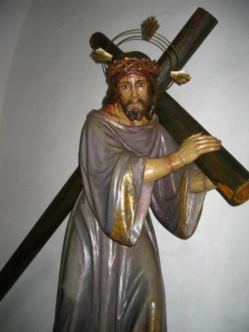 image Cristo con la cruz a cuestas de Puig de Missa, Ibiza, Islas Baleares