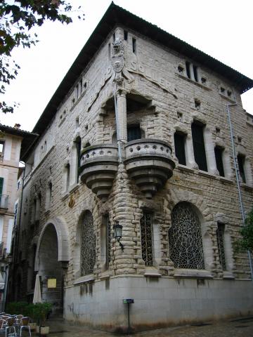 image Edificio central del Banco de Sóller, Mallorca, Islas Baleares
