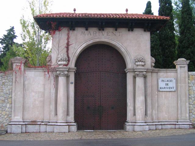 image Puerta del Palacio de Marivent, Mallorca, Islas Baleares