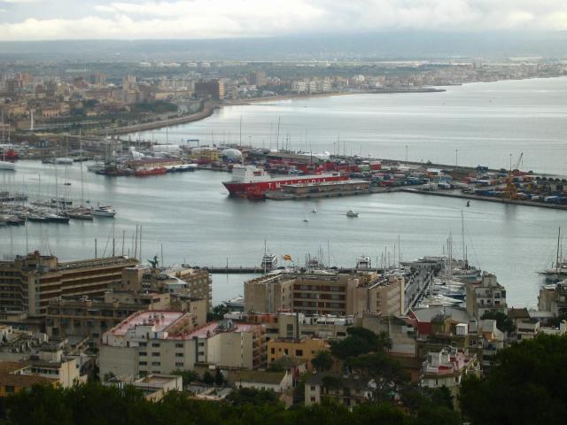 image Palma desde el castillo de Bellver, Mallorca, Islas Baleares