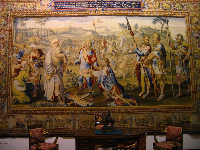 image Interior del palacio de la Almudaina, Palma de Mallorca, Islas Baleares