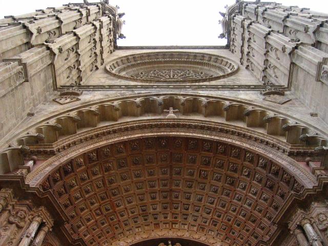 image Puerta de la catedral de Palma, Mallorca, Islas Baleares
