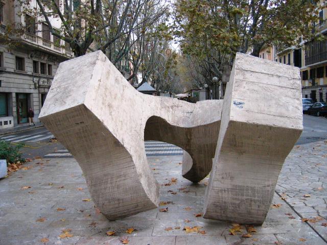 image Escultura de Eduardo Chillida, Palma de Mallorca, Islas Baleares