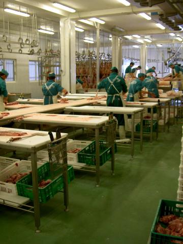 image Limpieza de las partes del cerdo