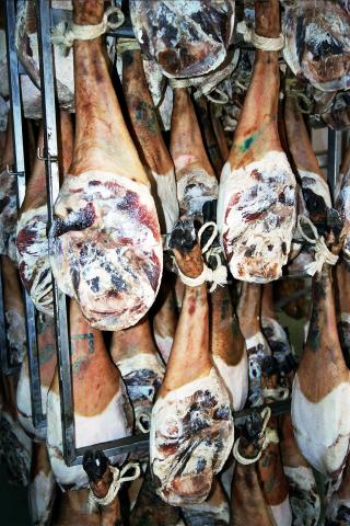 image Curación del jamón ibérico
