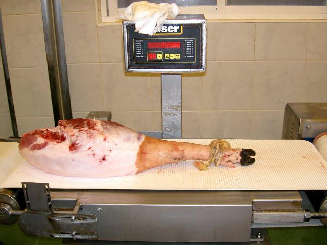 image Pesado del jamón