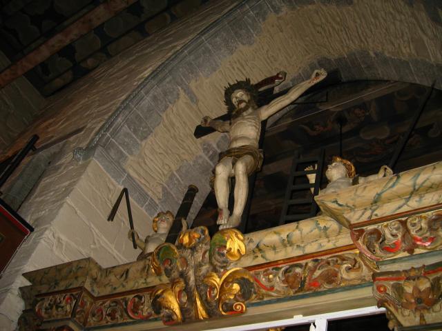 image Interior de la Iglesia de San Miguel o Vangskyrkja, Noruega