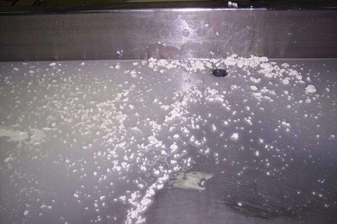 image Cuajo restante despues de hacer el queso