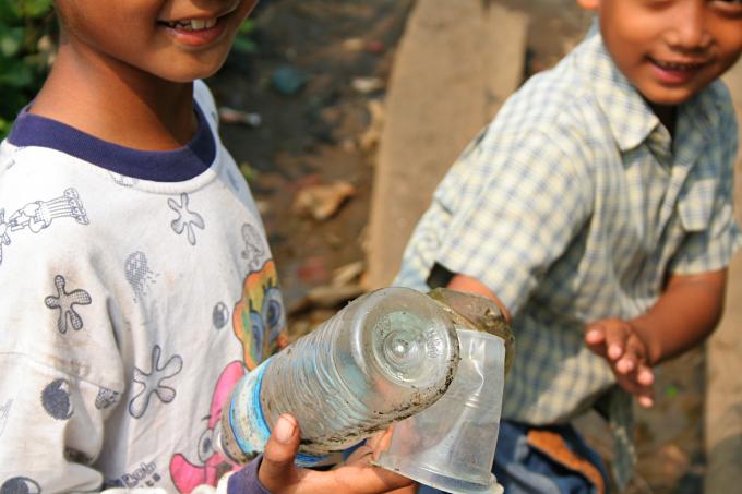 image Recolectores de plástico, Jakarta, Indonesia