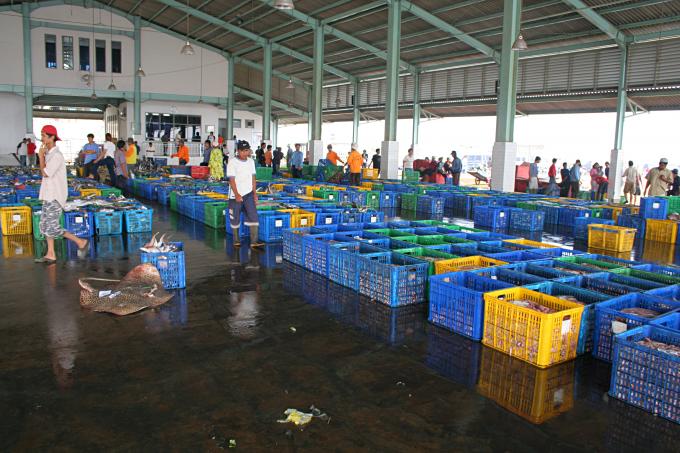 image Lonja de pescado, Jakarta, Indonesia