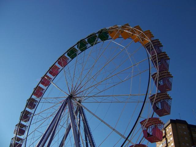 image Noria, Fiestas del Barrio del Pilar, Madrid