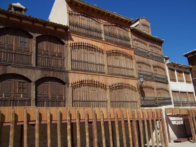 image Casas de la Plaza del Coso, Peñafiel, Valladolid