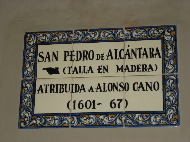 image Letrero en la Iglesia de San Francisco, Salta, Argentina