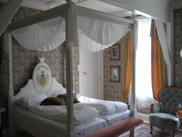 image Hotel Union de Oye. Habitacion del Kaiser Wilhem, Noruega