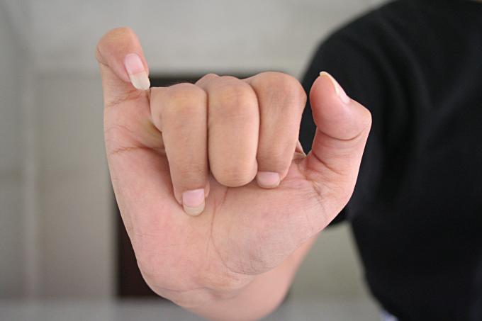 image Postura de manos del baile javanés, Java, Indonesia