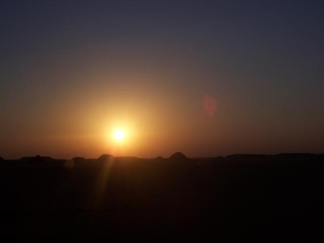 image Amanecer en el desierto, Egipto