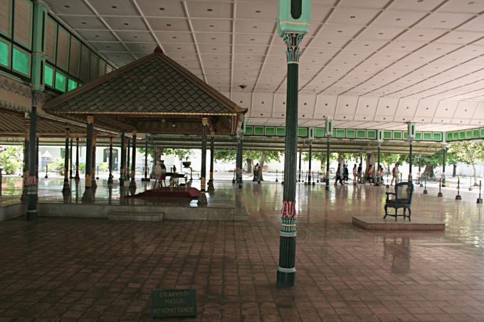 image Sala de audiencias, Palacio Kraton de Jogyakarta, Indonesia