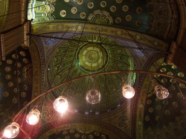 image Interior de la Mezquita de Alabastro, El Cairo, Egipto